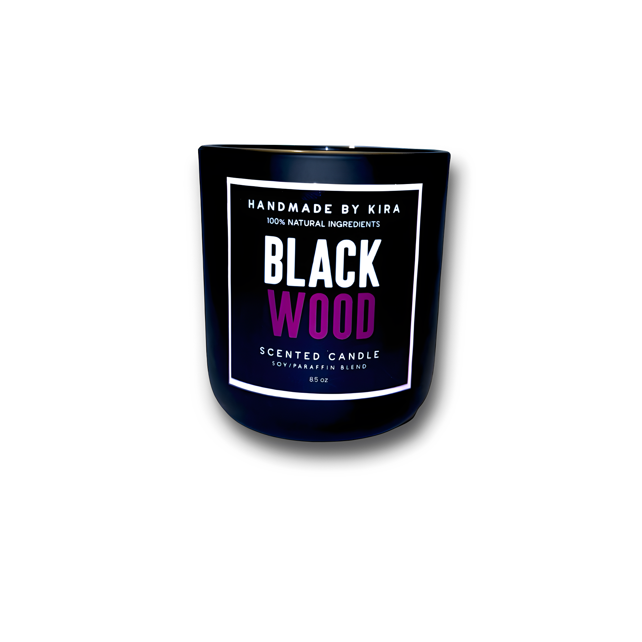 Black Wood Candle image 0